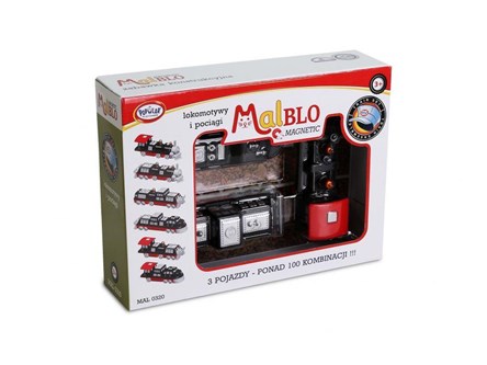 *MALBLO MAGNETIC Pociągi i lokomotywy