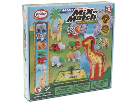 *MABLO MAGNETIC Mini Zwierzęta z dżungli