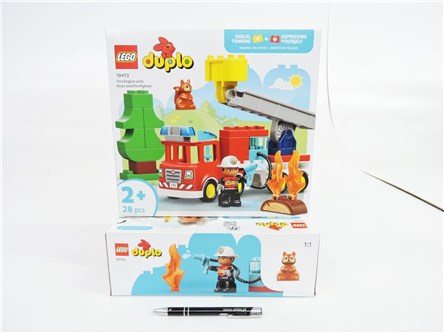 LEGO DUPLO 28 el. - Wóz Strażacki z wężem