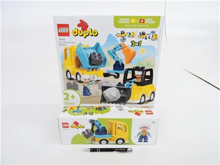 LEGO DUPLO 22 el. - Maszyny Budowlane 3w1