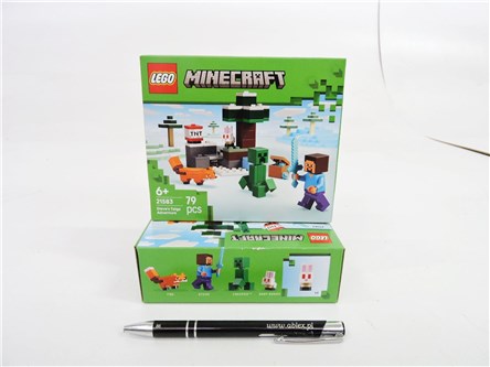 LEGO MINECRAFT 70 el. - Przygoda Steve'a w Tajdze