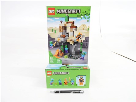 LEGO MINECRAFT 284 el. - Loch Zombie