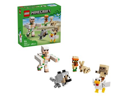 LEGO Minecraft Atak Kurzego Jeźdźca Na Pustyni 428