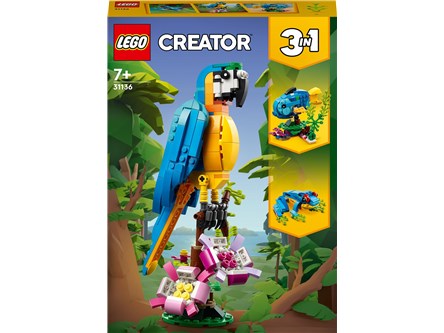 LEGO CREATOR - 3w1, Egzotyczna papuga