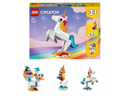 LEGO CREATOR - 3w1, Magiczny jednorożec