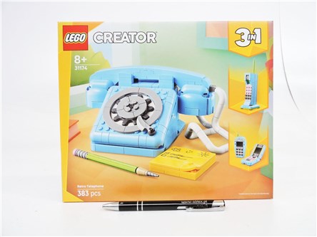 LEGO CREATOR, 383 el.,  telefon w stylu retro
