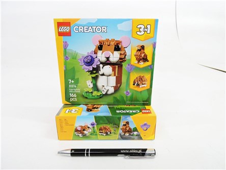 LEGO CREATOR 166 el. - Uroczy Chomik z kwiatkiem