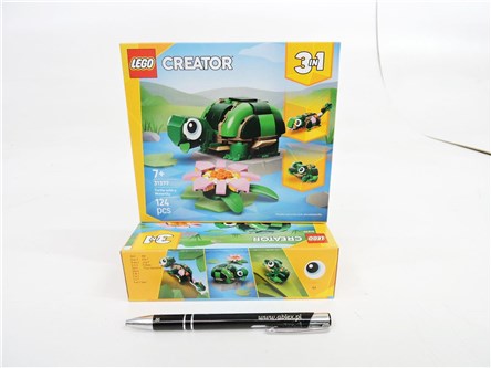 LEGO CREATOR 124 el. Żółw i kwiat lilii wodnej