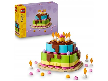 LEGO Okolicznościowe Tort Na Przyjęcie 219 el.