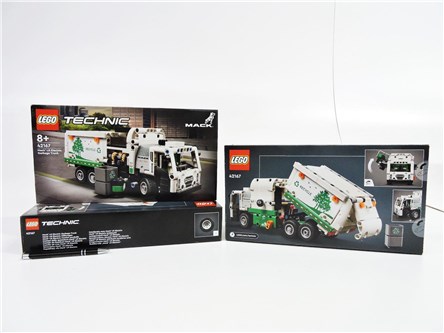 LEGO TECHNIK 503 el śmieciarka Mack LR electric /4