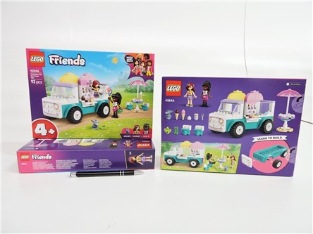 LEGO FRIENDS 92 el - Furgonetka z lodami w mieście