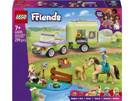 LEGO Friends Przyczepa z Koniem i Źrebaczkiem 279e