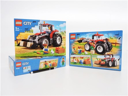 LEGO CITY 148 el., Traktor,              6/