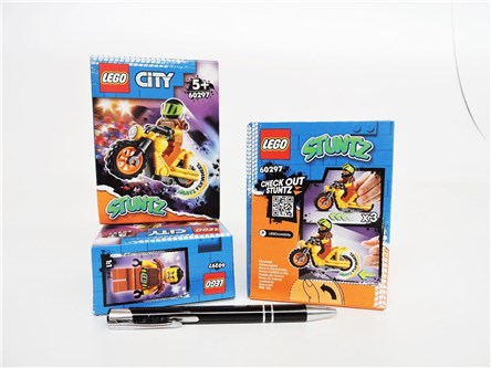 LEGO CITY demolka na motocyklu              /5