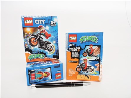 LEGO CITY ognisty motocykl kaskaderski