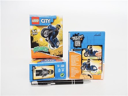 LEGO CITY turystyczny motocykl kaskaderski