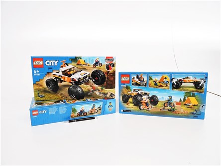 LEGO CITY, 252 el. Przygody z samochodem terenowym