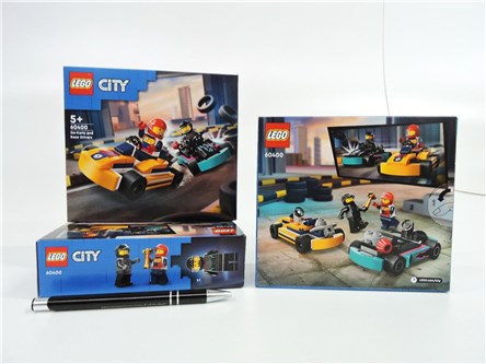 LEGO CITY 99 el. gokarty i kierowcy wyścigowi   /4