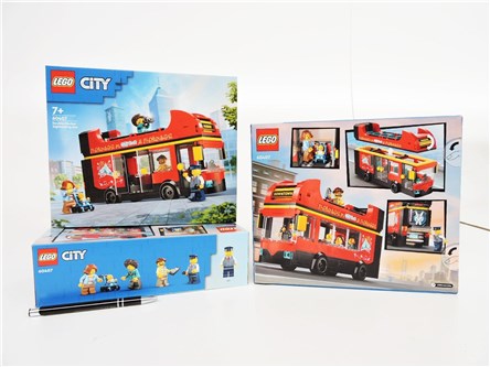 LEGO CITY 384 el, czerwony autokar    5/