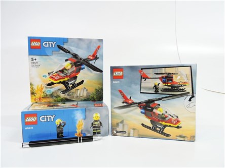 LEGO CITY 85 el. strażacki helikopter ratunkowy /4