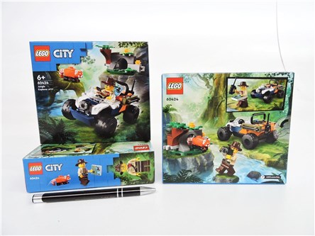 LEGO CITY 92 el., quad badacza dżungli   8/