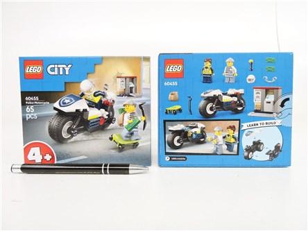 LEGO CITY 65 el. Pościg na Motocyklu Policyjnym