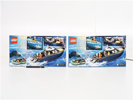 LEGO CITY 264 el. Pościg Łodzią Policyjną