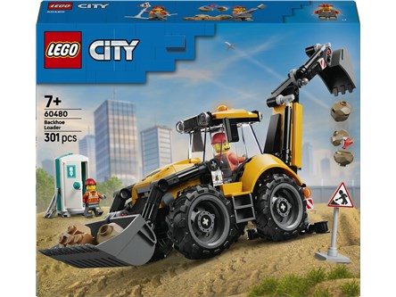 LEGO City Żółta Koparko-Ładowarka 301 el.