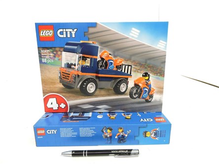 LEGO CITY 88 el. - Laweta dla motocykli