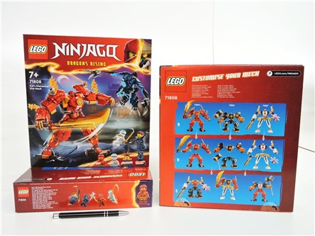 LEGO NINJAGO 322 el., Mech zywiołu ognia Kaia   /3