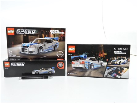 LEGO SPEED CHAMPIONS 319 el.Nissan skyline GT-R /4