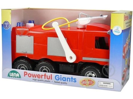 LENA STRAŻ POŻARNA MERCEDES, 64 cm,         kart.