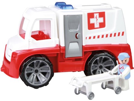 *LENA TRUXX KARETKA, zest. lekarz,37x16x22 cm kart