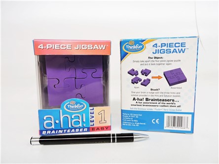 *GRA AHA! 4 PIECE JIGSAW, 4 el., układanka