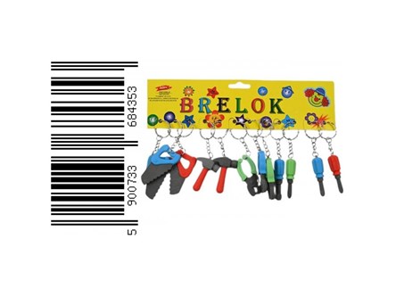 AST. BRELOK x 12 narzędzia,   fol.