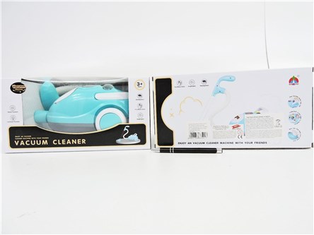 Odkurzacz na baterie, niebieski, kart