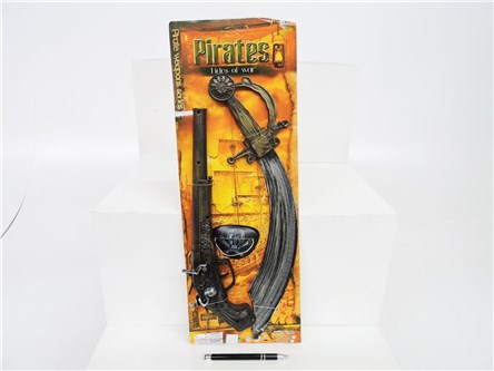 ZESTAW PIRATA, 19x4x53 cm, akcesoria,      blist.