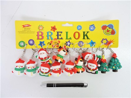 AST. BRELOK x 12 świąteczne figurki,      fol.
