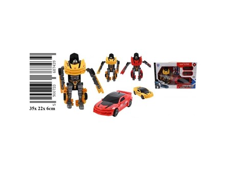 ROBOT AUTO transformers kart.