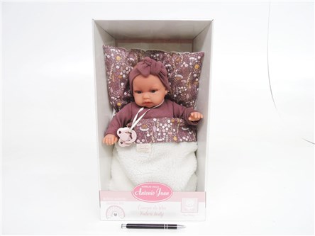 *Hiszpańska lalka bobas Antonio 34 cm, gaworzy