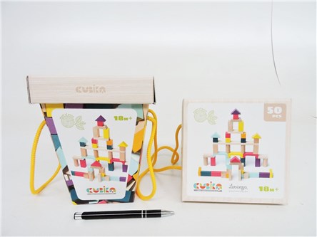 *ZEST. KONSTRUKCYJNY CUBIKA, 50 el.