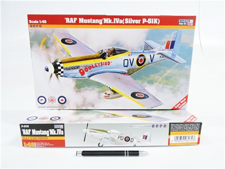 *MODEL samolot, 1:48, Mustang Mk IVa Silver P-51