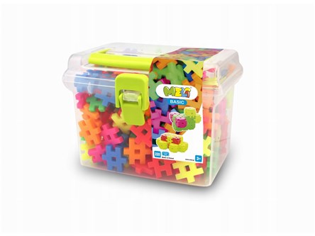 *KLOCKI MELI Basic neon Travel Box 250 el.