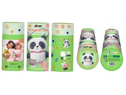 Uszyj własnego pluszaka - Cool panda