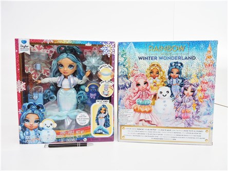 *Rainbow High lalka Winter Wonderland SKYLER 3/24