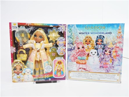 *Rainbow High lalka Winter Wonderland SUNNY  3/