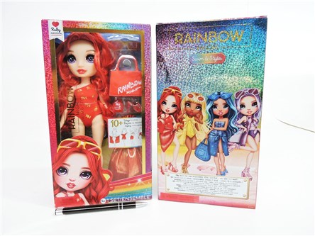 *Rainbow High Swim & Style Fashion Dolls Rubby 15/