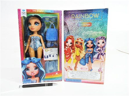 *Rainbow High Swim & Style Fashion Dolls Blue  15/