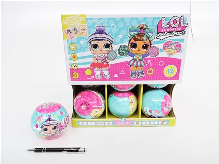 *L.O.L. Surprise x 12 All Star Sport Voult, displ.