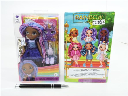 Rainbow High, lalka, Littles Doll Indigo    4/32